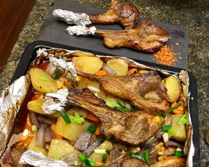 超好吃的烤羊（yáng）排烤箱版的做法 步驟9